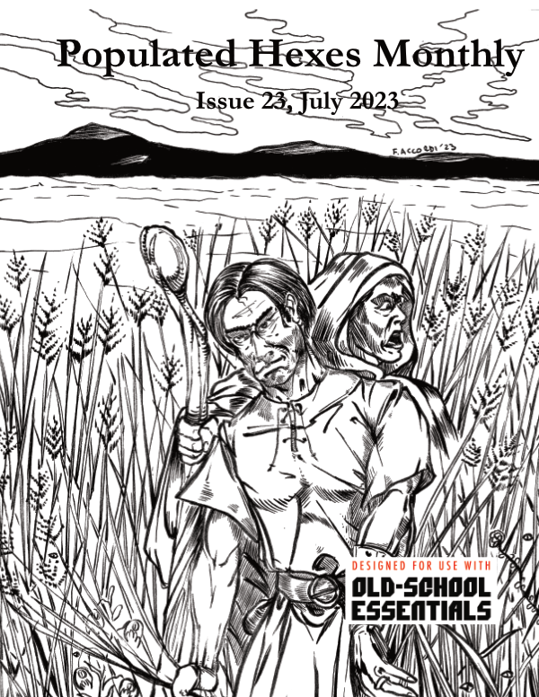 Populated Hexes Monthly Issue 23 (print) image 0