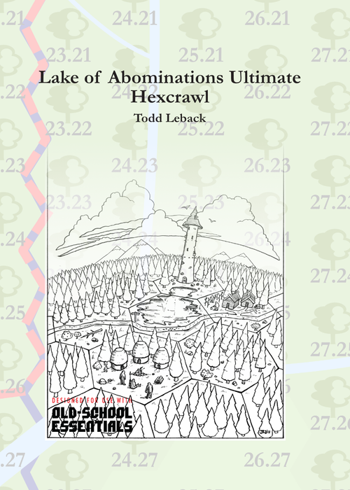 Lake of Abominations Ultimate Hexcrawl (Offset) image 0