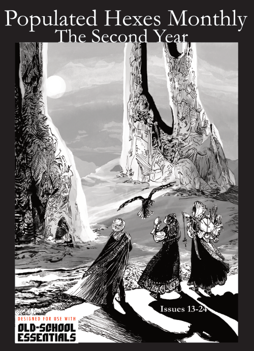 Populated Hexes Monthly Year Two Hardcover image 0