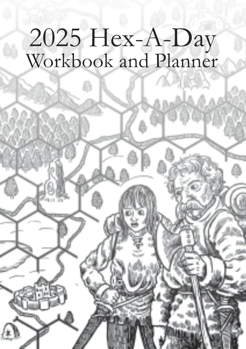 2025 Hex-A-Day Workbook and Planner image 0